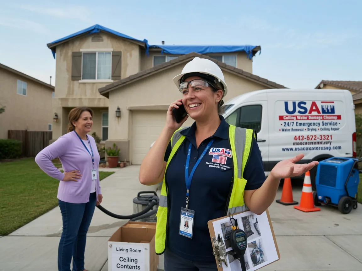 Ceiling Water Damage Restoration Dowagiac, MI FAQs